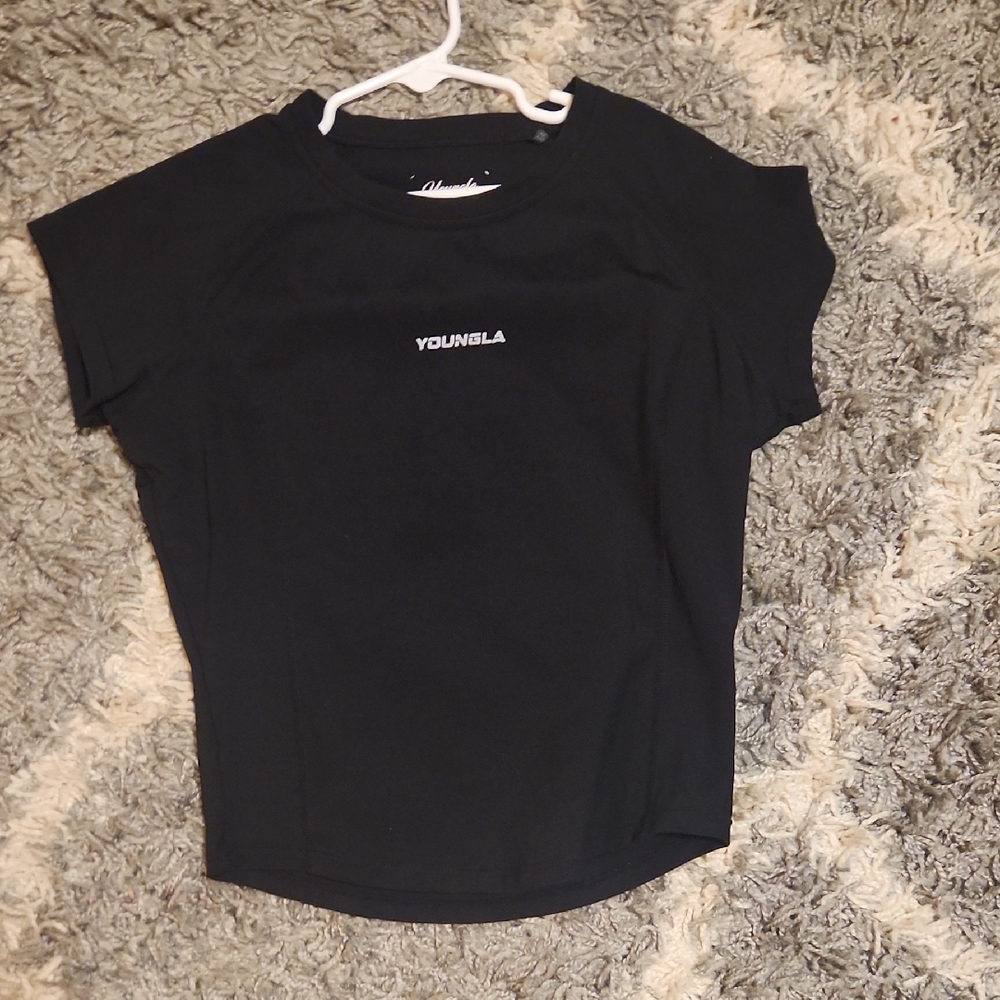 YoungLA Classic Black Tee